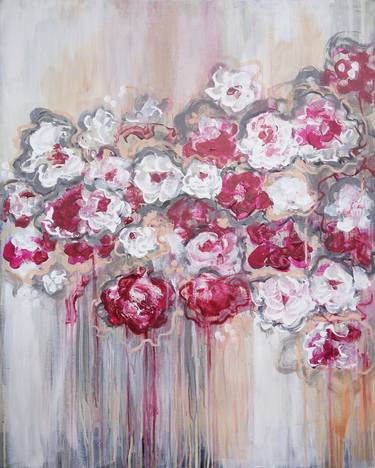 Original Abstract Expressionism Abstract Painting by Elena Popa