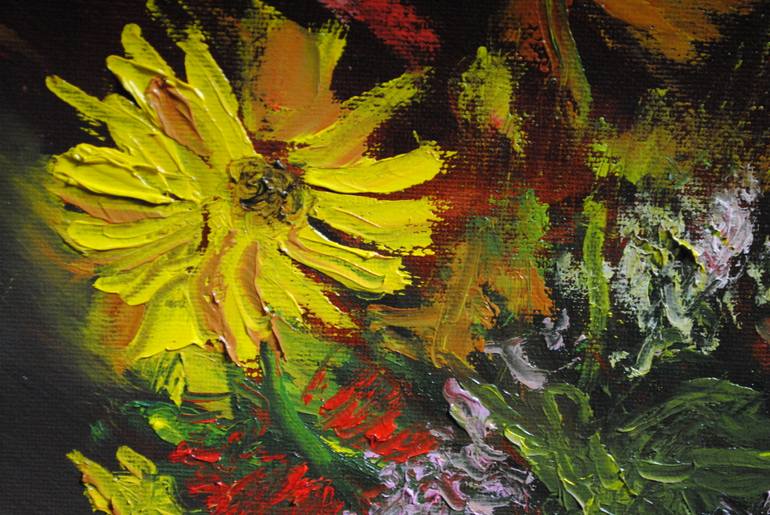 Original Abstract Still Life Painting by Denis Jakovljevic