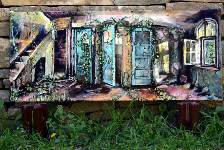 Original Contemporary Landscape Painting by Bellule Art