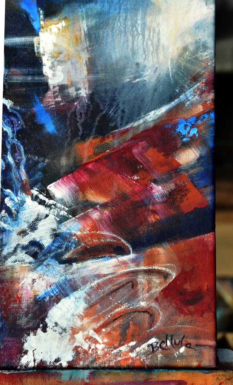 Original Abstract Painting by Bellule Art