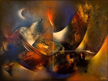Original Fine Art Abstract Paintings by Art House Gallery Mexico