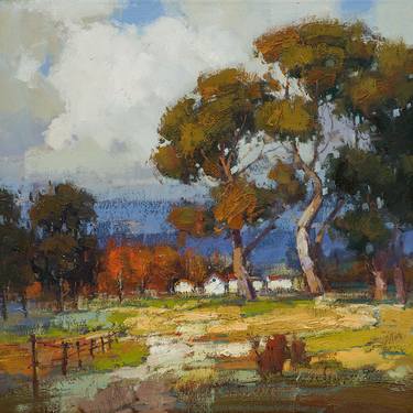 Original Impressionism Landscape Paintings by Verno Studios