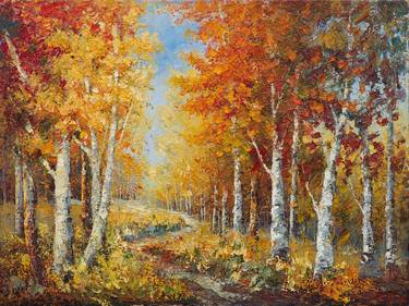 Original Impressionism Landscape Paintings by Verno Studios