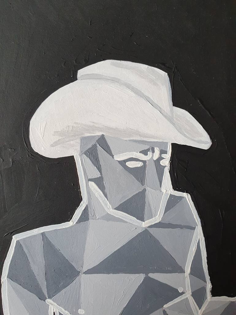 Original Cubism Abstract Painting by Bethany Howell