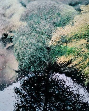 Original Fine Art Seasons Painting by David Dare