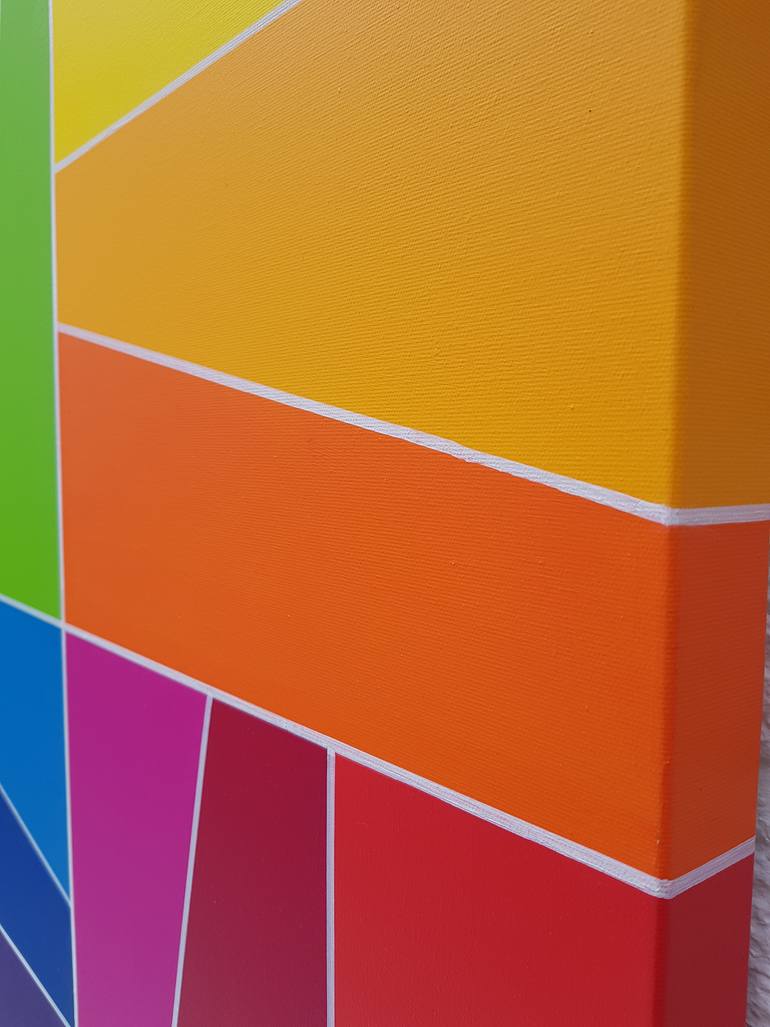 Original Abstract Painting by  A R T U S