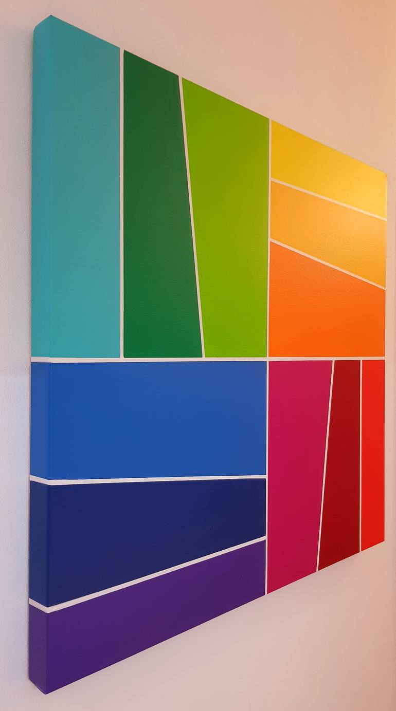 Original Abstract Painting by  A R T U S