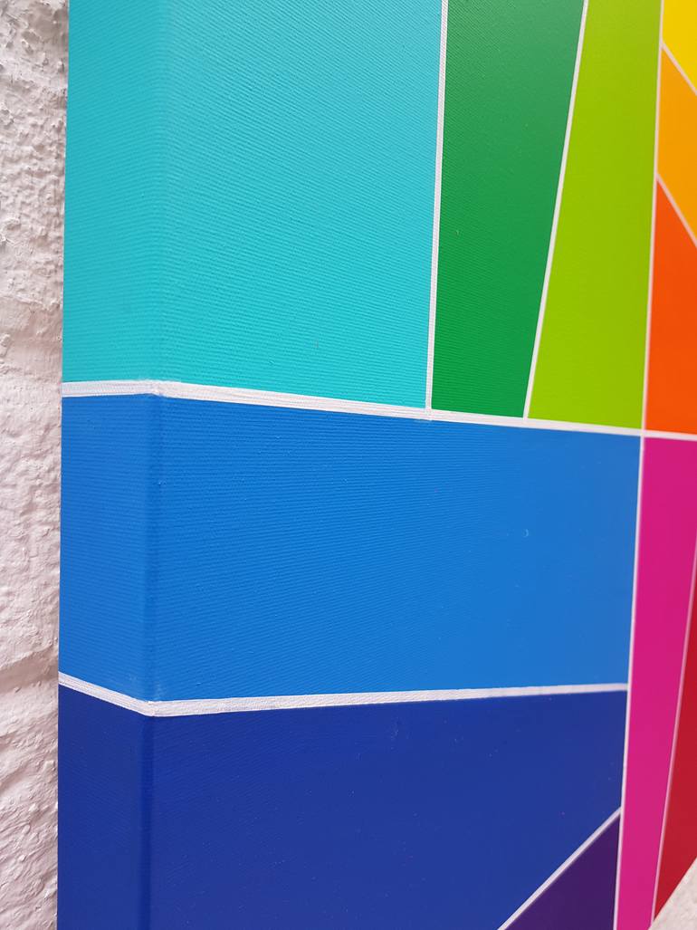 Original Abstract Painting by  A R T U S