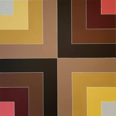 Original Bauhaus Abstract Painting by  a R T U S
