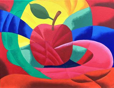 Original Cubism Still Life Paintings by Weldon Llames