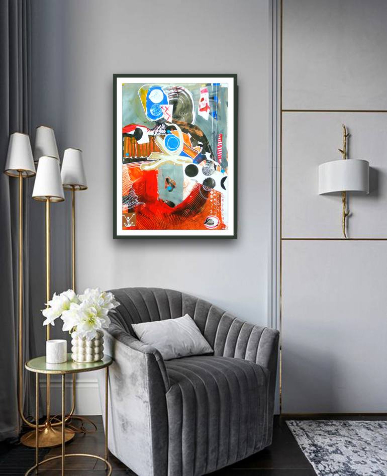 Original Abstract Painting by Igor Gor Medvedev