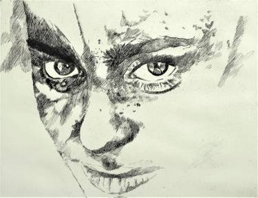 Original Portrait Printmaking by Olivia Pegoraro