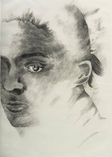 Original Figurative Portrait Printmaking by Olivia Pegoraro