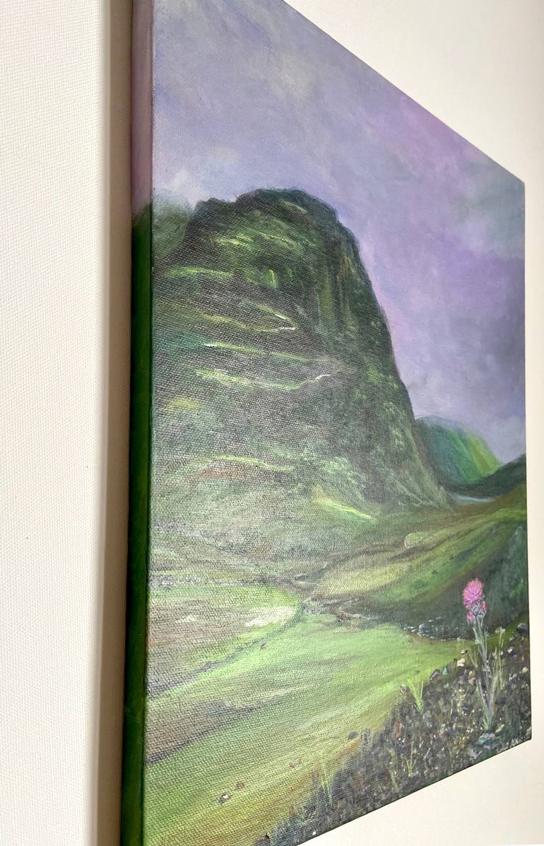 Original Impressionism Landscape Painting by Svetlana Morbini