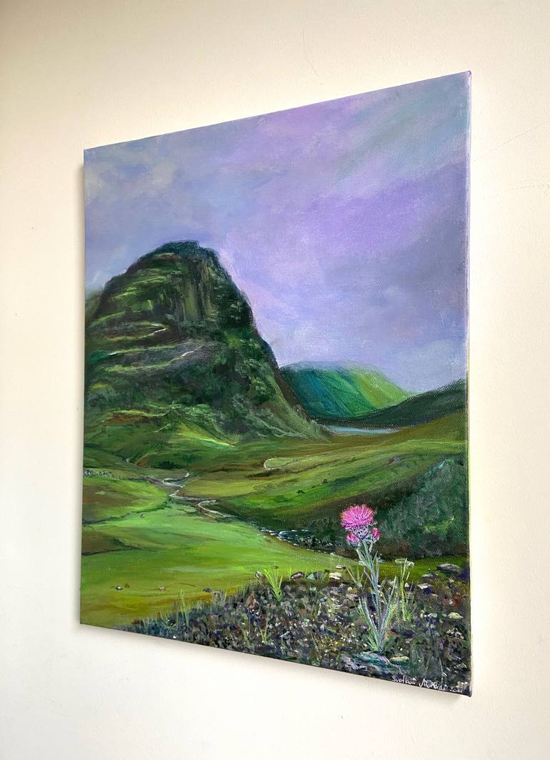 Original Impressionism Landscape Painting by Svetlana Morbini