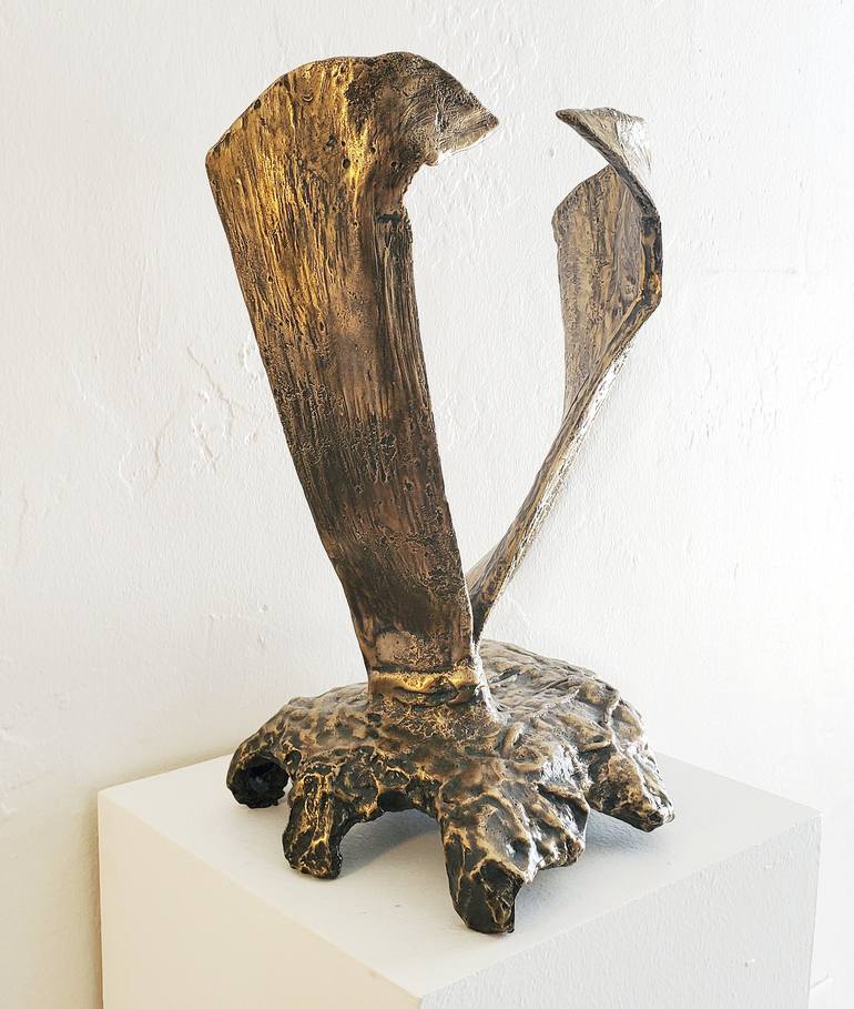 Original Abstract Sculpture by Yusimy Lara
