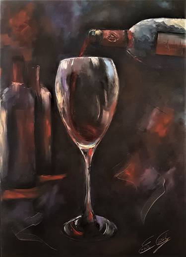 Print of Food & Drink Paintings by Erkin Gozel