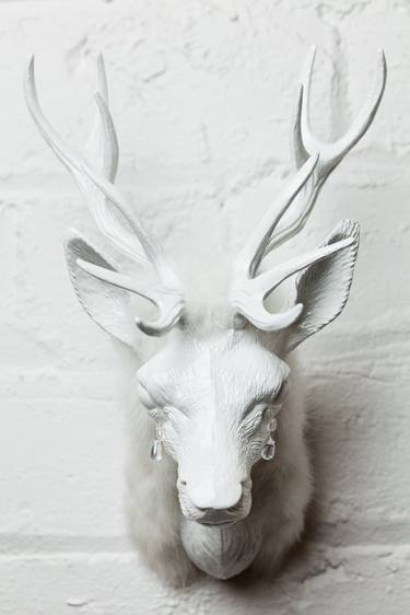 Original Surrealism Animal Sculpture by Karley Feaver