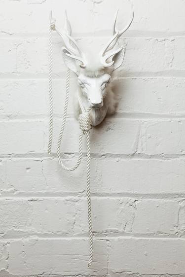 Original Surrealism Animal Sculpture by Karley Feaver