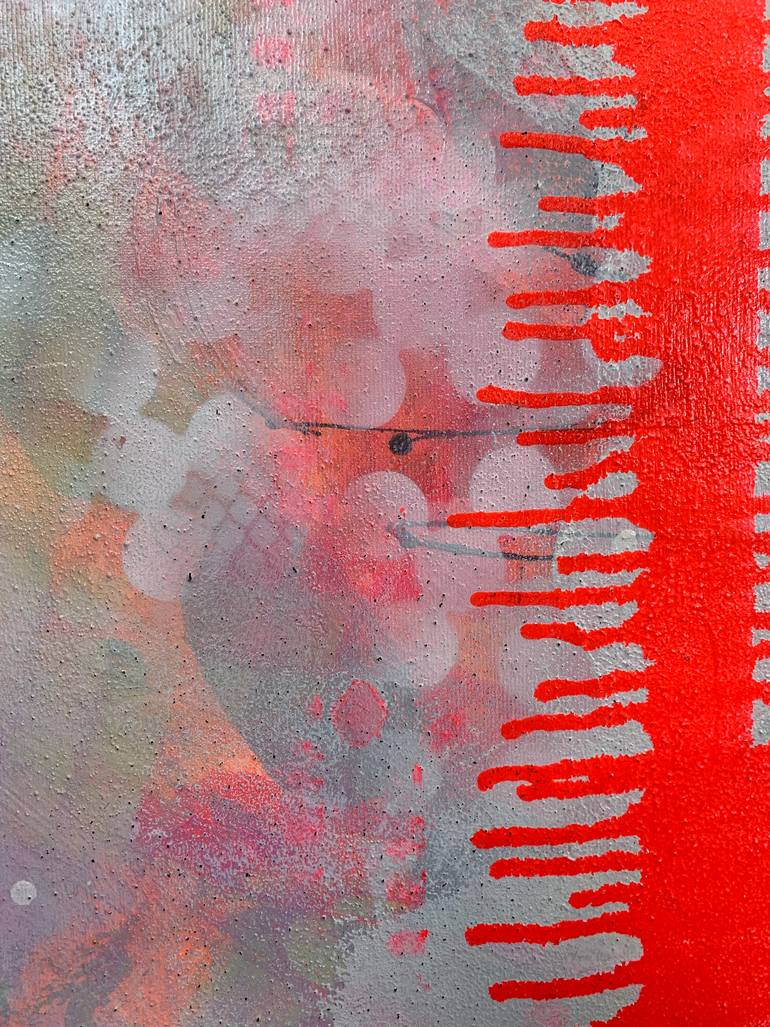 Original Abstract Expressionism Abstract Painting by Manuela Ganter
