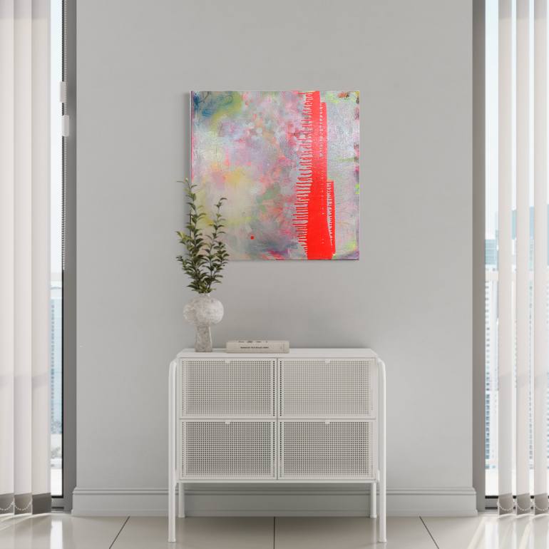 Original Abstract Expressionism Abstract Painting by Manuela Ganter