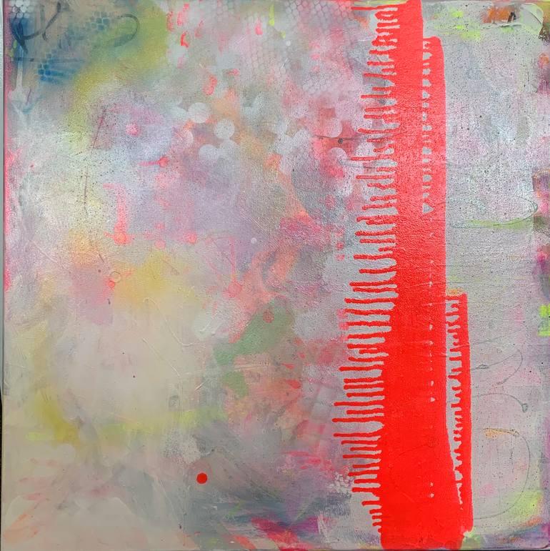 Original Abstract Expressionism Abstract Painting by Manuela Ganter