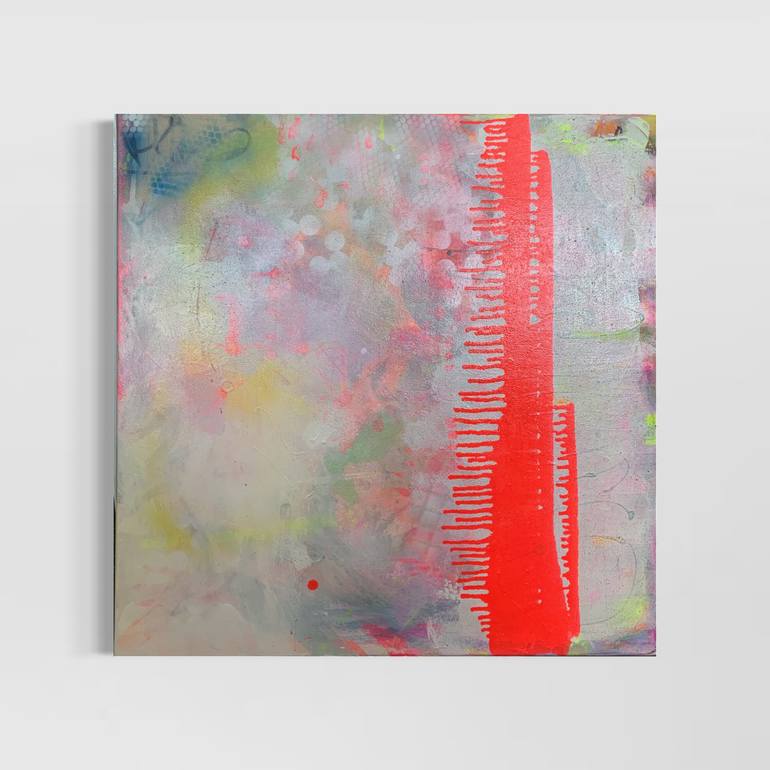 Original Abstract Expressionism Abstract Painting by Manuela Ganter