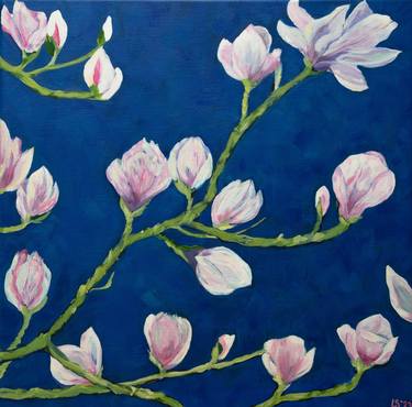 Original Impressionism Floral Paintings by Laura Smith