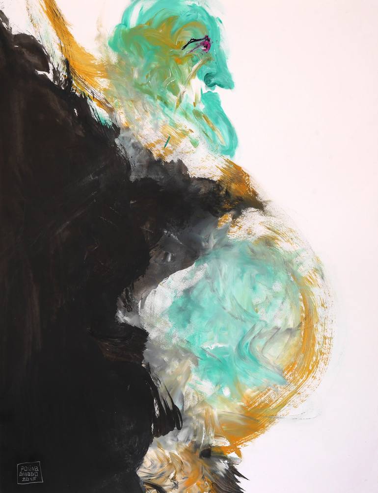 Print of Expressionism Men Paintings by Polina Givago