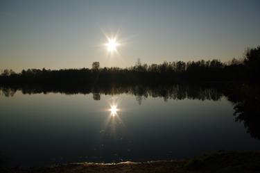 The Sunset by the lake thumb