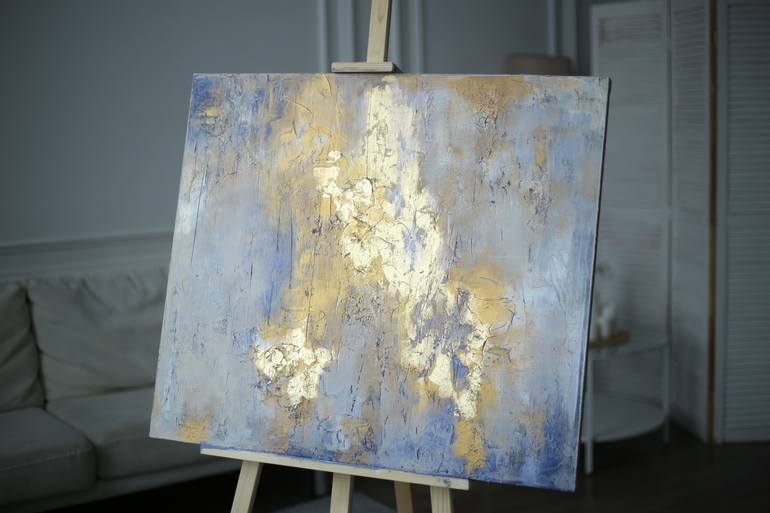 Original Abstract Expressionism Abstract Painting by Anastasia Vorobei