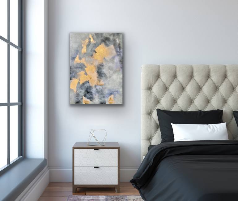 Original Conceptual Abstract Painting by Anastasia Vorobei