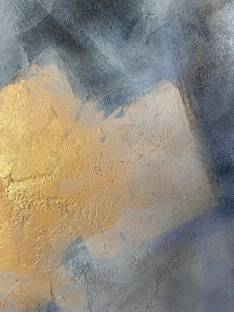 Original Conceptual Abstract Painting by Anastasia Vorobei