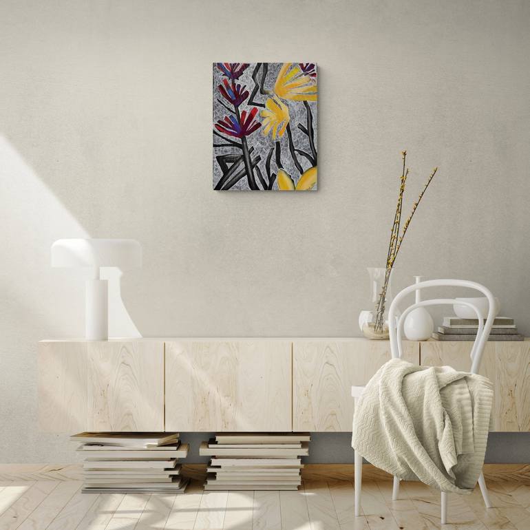 Original Conceptual Abstract Painting by Anna Elle