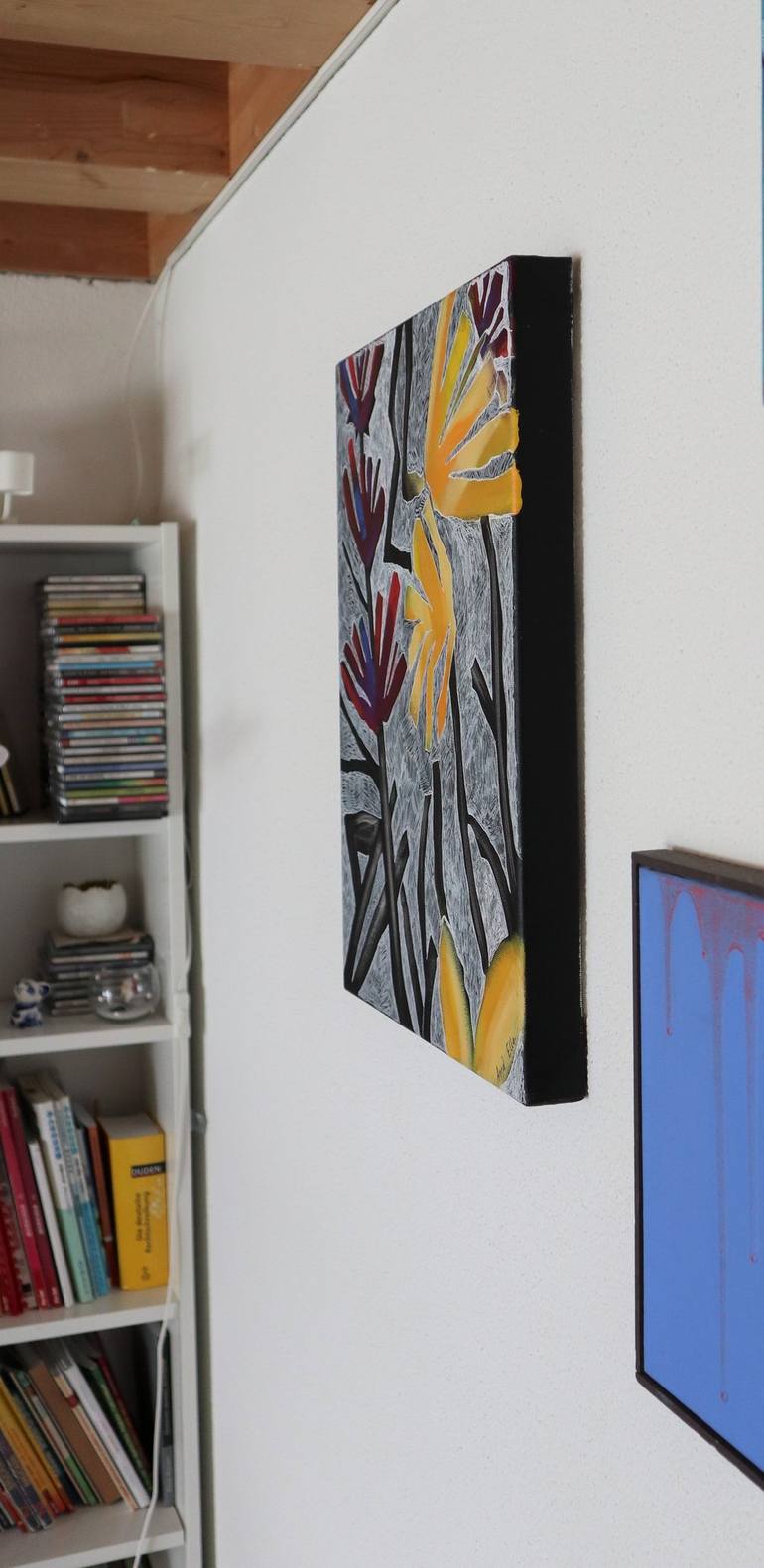 Original Conceptual Abstract Painting by Anna Elle