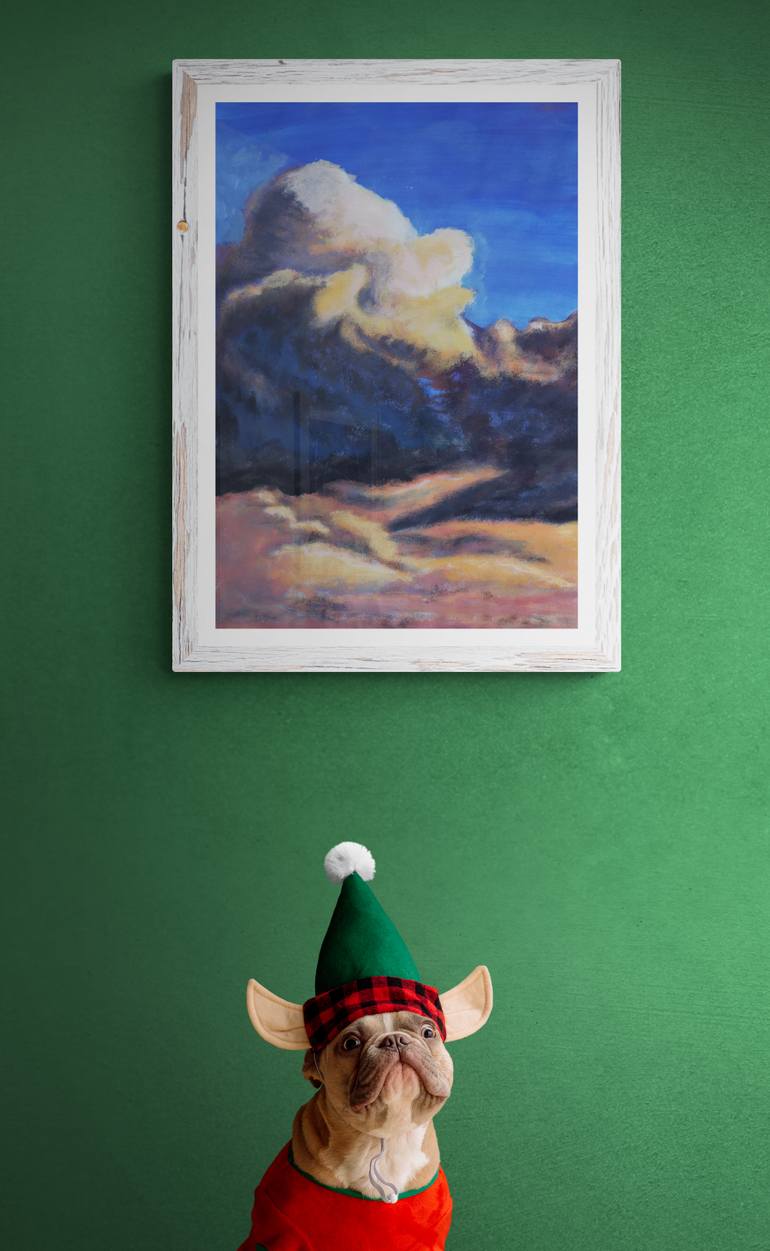 Original Figurative Landscape Painting by Anna Elle