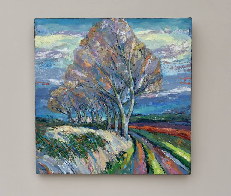 Original Figurative Landscape Painting by Katrina Wilkie