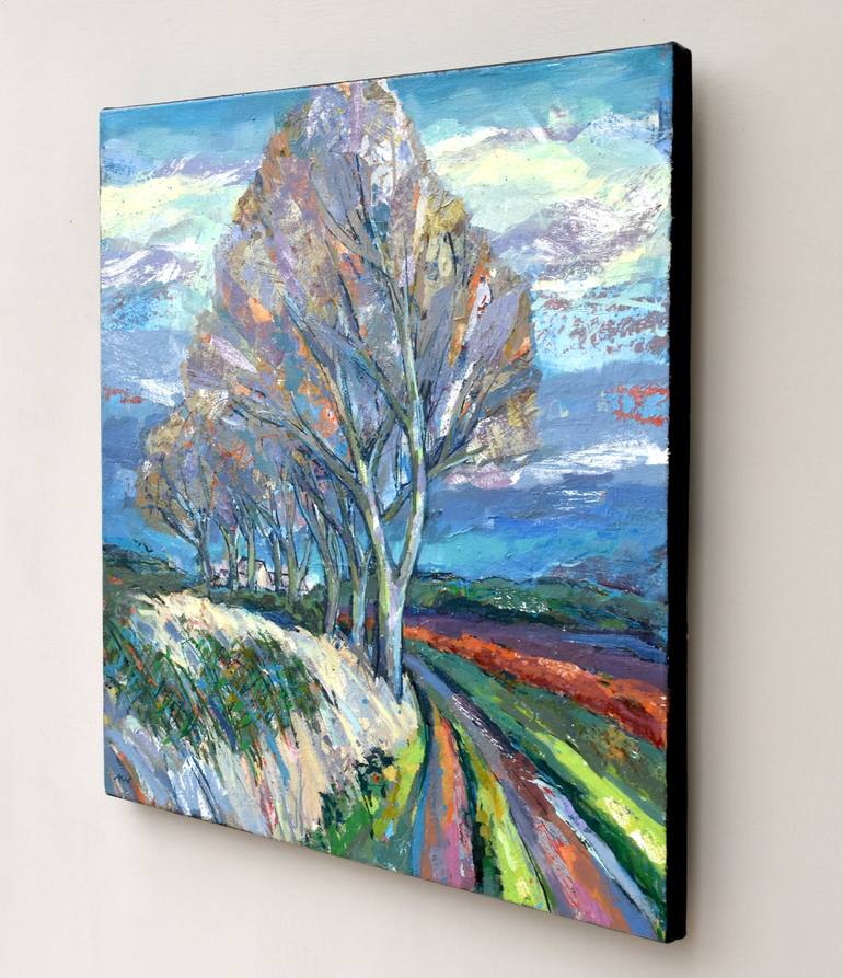 Original Figurative Landscape Painting by Katrina Wilkie