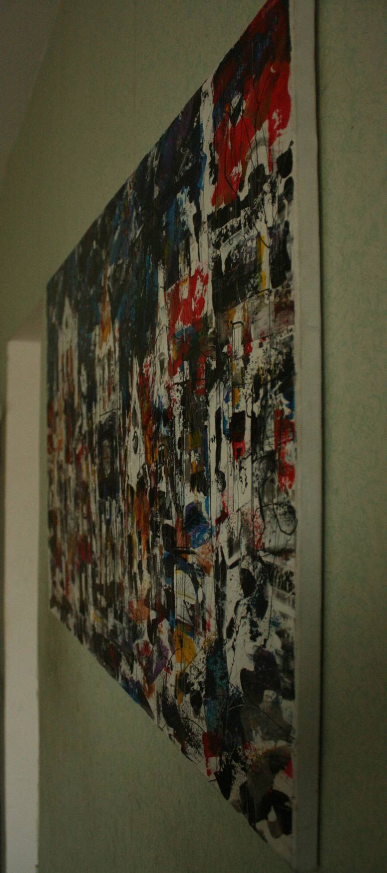Original Expressionism Architecture Painting by Alexey Pervukhin