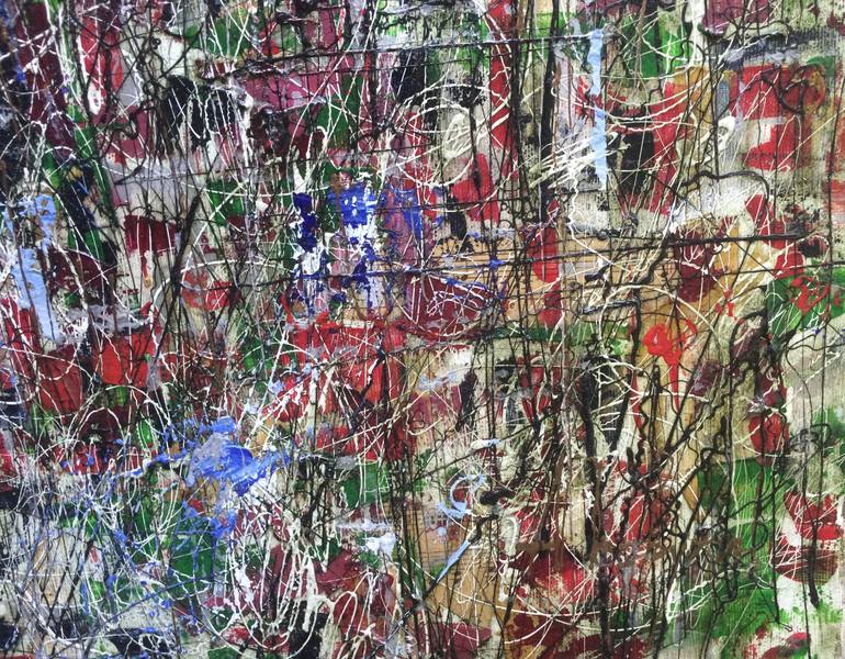 Original Expressionism Architecture Painting by Alexey Pervukhin
