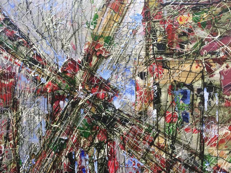 Original Expressionism Architecture Painting by Alexey Pervukhin