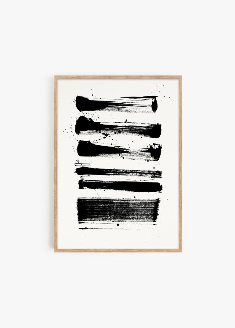 Original Minimalism Abstract Painting by Pedro Andrade