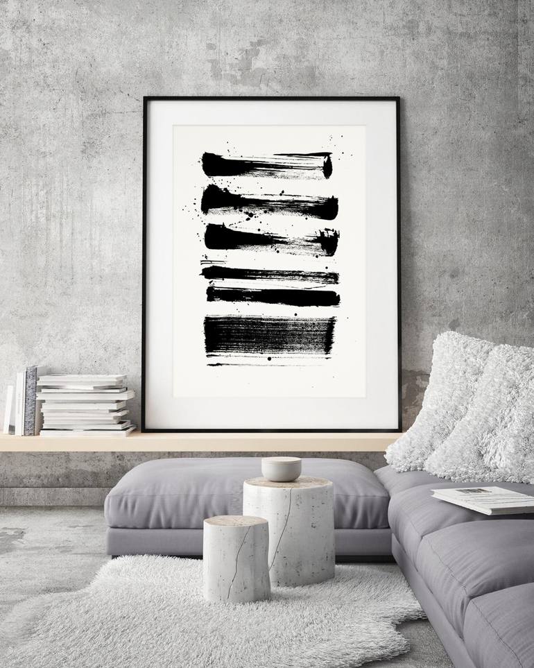Original Minimalism Abstract Painting by Pedro Andrade