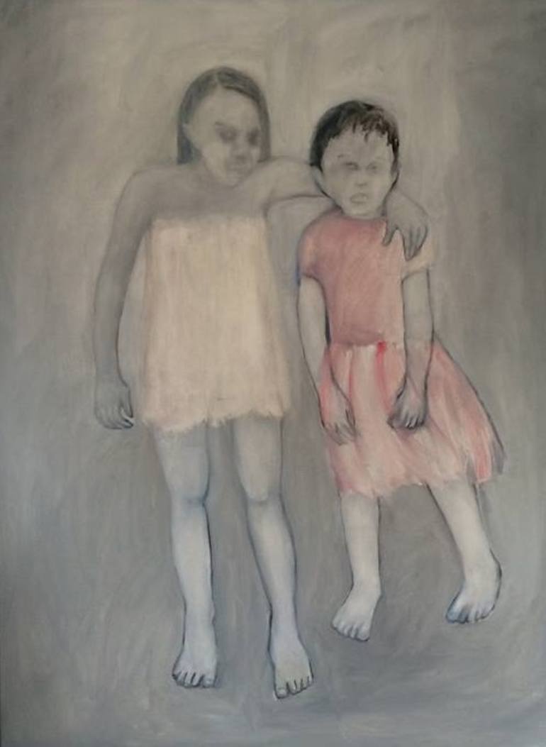 Friends Painting by Elena Knox | Saatchi Art