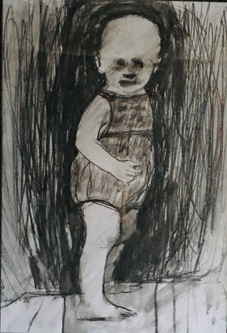 Lost Child Drawing by Elena Knox | Saatchi Art