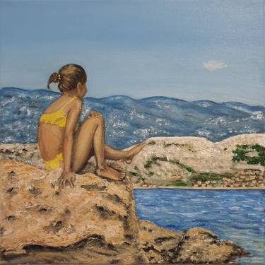 Original Figurative Landscape Paintings by Sandra Anic