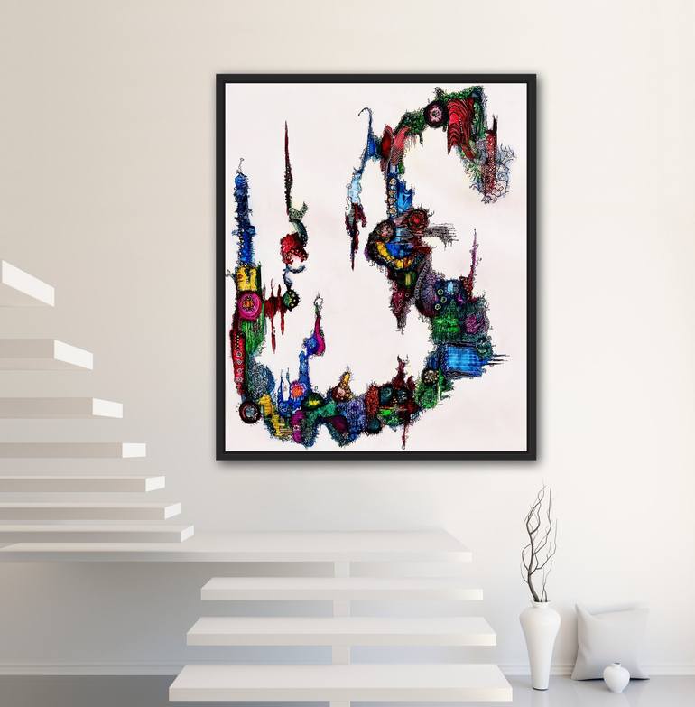 Original Abstract Painting by Meghan Tatuskar