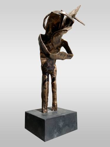 Original Abstract Performing Arts Sculpture by Nikolas Tsorpatzidis