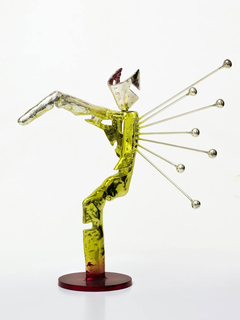 Original Abstract Science/Technology Sculpture by Nikolas Tsorpatzidis