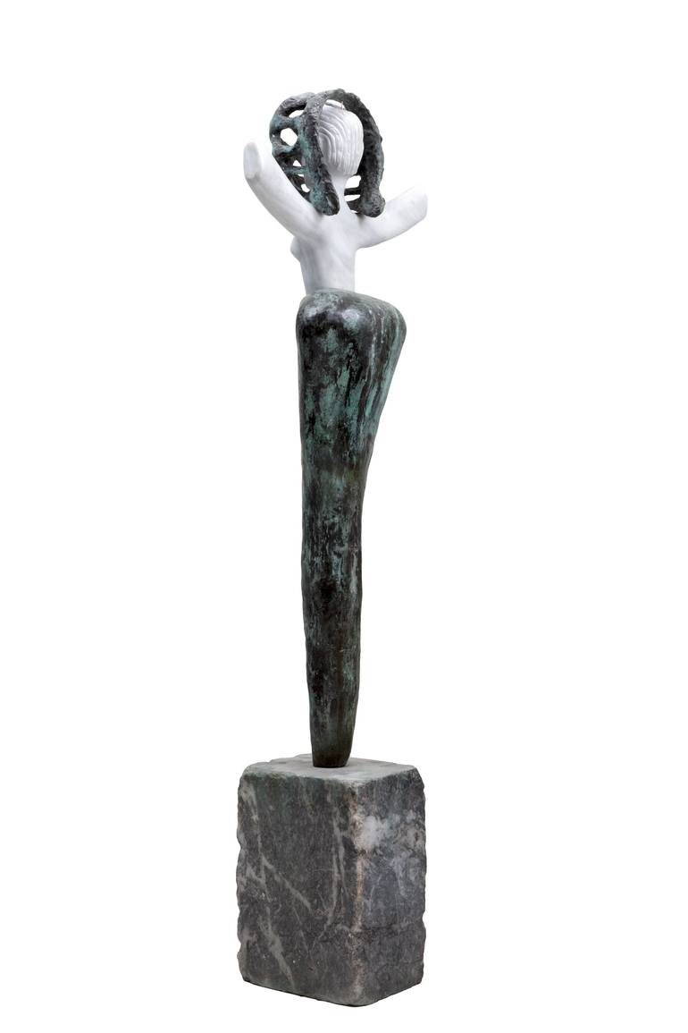 Original Figurative Nude Sculpture by Nikolas Tsorpatzidis